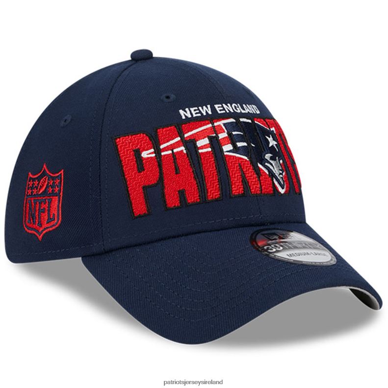 Patriots Jersey Men New Era Navy 2023 NFL Draft 39THIRTY Flex Hat 8226D156 Accessories