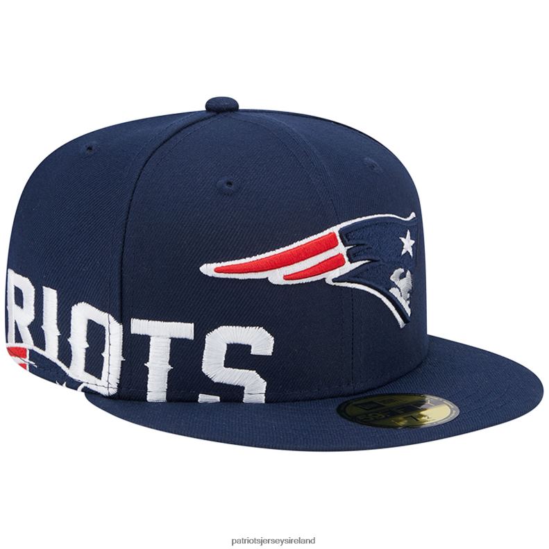 Patriots Jersey Men New Era Navy Arch 59FIFTY Fitted Hat 8226D114 Accessories