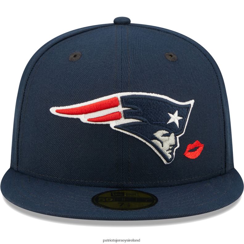 Patriots Jersey Men New Era Navy Lips 59FIFTY Fitted Hat 8226D354 Accessories