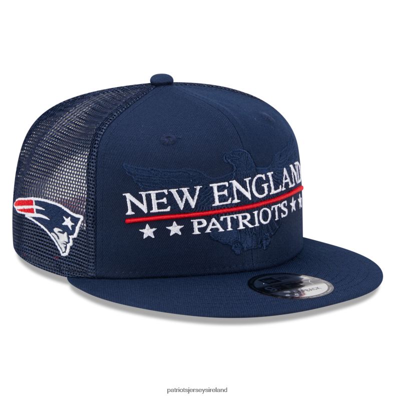 Patriots Jersey Men New Era Navy Totem 9FIFTY Snapback Hat 8226D293 Accessories