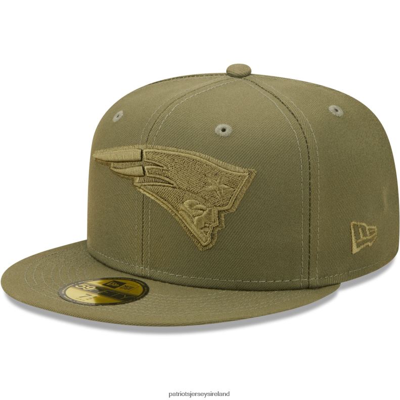 Patriots Jersey Men New Era Olive Color Pack 59FIFTY Fitted Hat 8226D257 Accessories