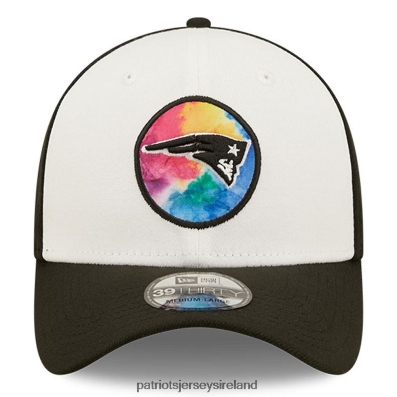 Patriots Jersey Men New Era White/Black 2022 NFL Crucial Catch 39THIRTY Coaches Flex Hat 8226D345 Accessories