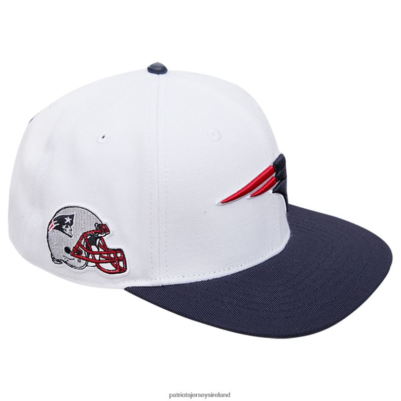 Patriots Jersey Men Pro Standard White/Navy 2Tone Snapback Hat 8226D355 Accessories
