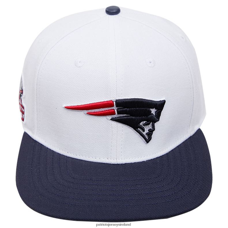 Patriots Jersey Men Pro Standard White/Navy 2Tone Snapback Hat 8226D355 Accessories