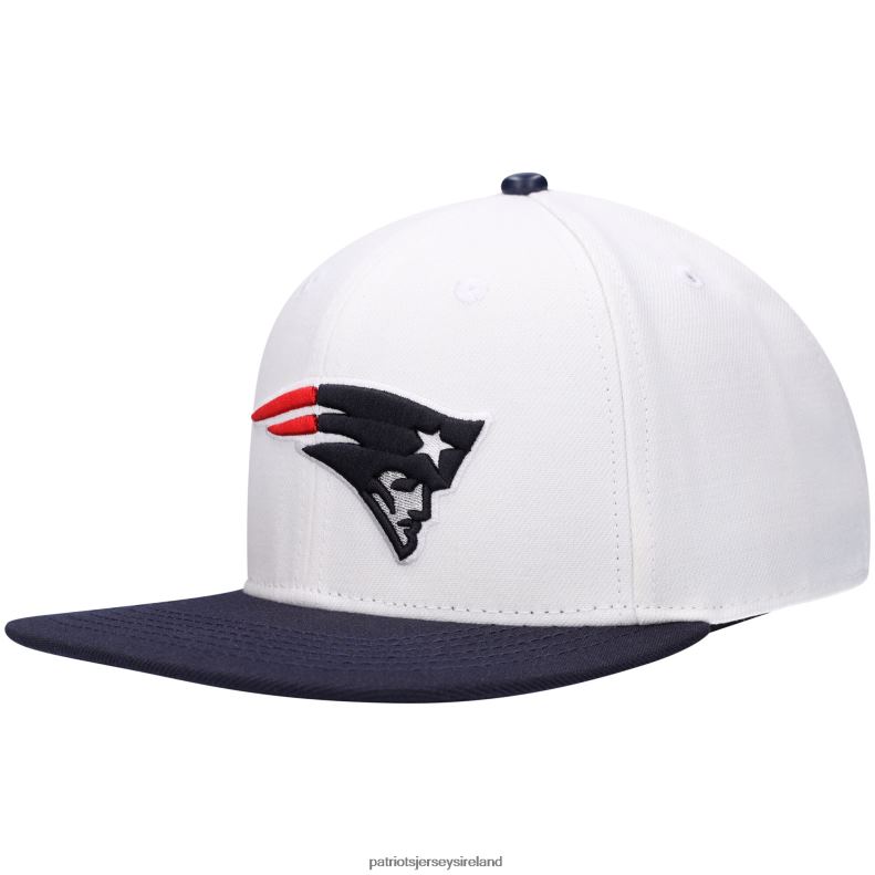Patriots Jersey Men Pro Standard White/Navy 2Tone Snapback Hat 8226D355 Accessories