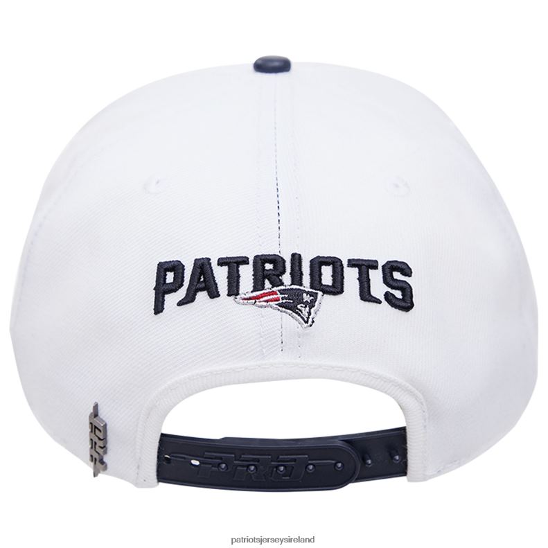 Patriots Jersey Men Pro Standard White/Navy 2Tone Snapback Hat 8226D355 Accessories