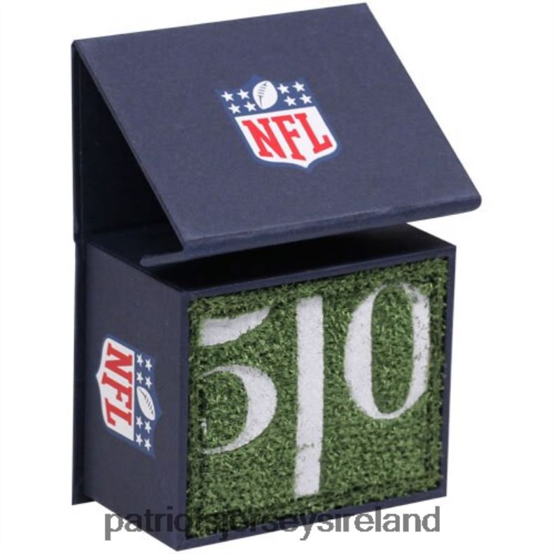 Patriots Jersey Men Silver-Plated Team Logo Cufflinks 8226D49 Accessories