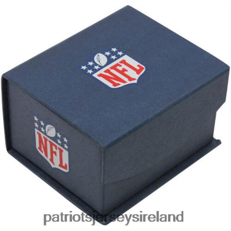 Patriots Jersey Men Silver-Plated Team Logo Cufflinks 8226D49 Accessories