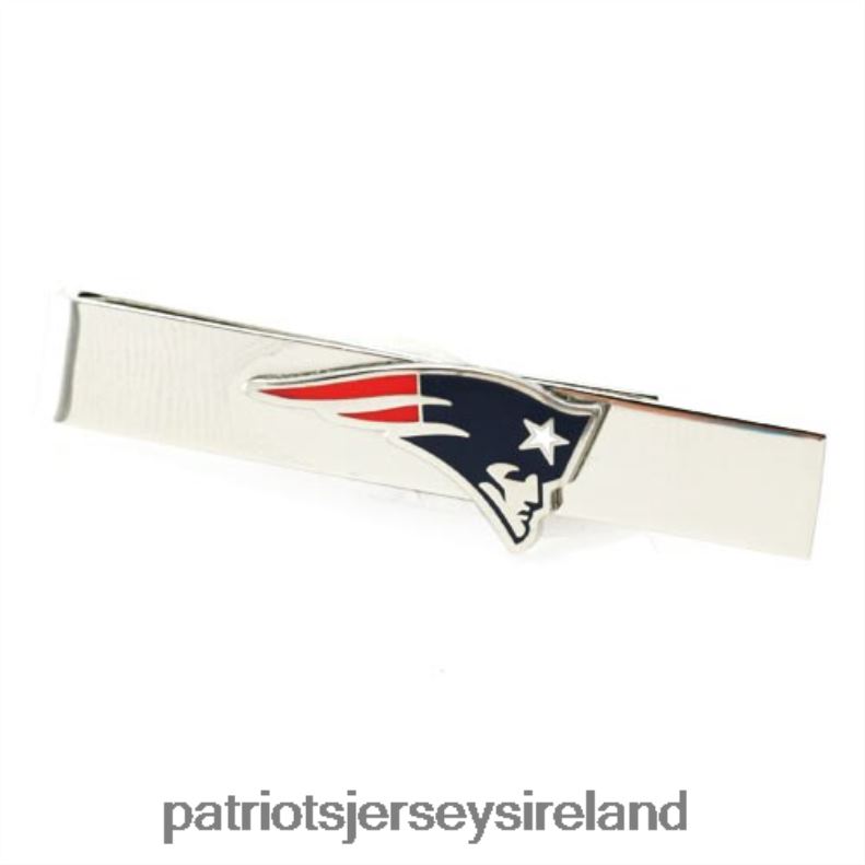 Patriots Jersey Men Silvertone Team Logo Tie Bar 8226D62 Accessories