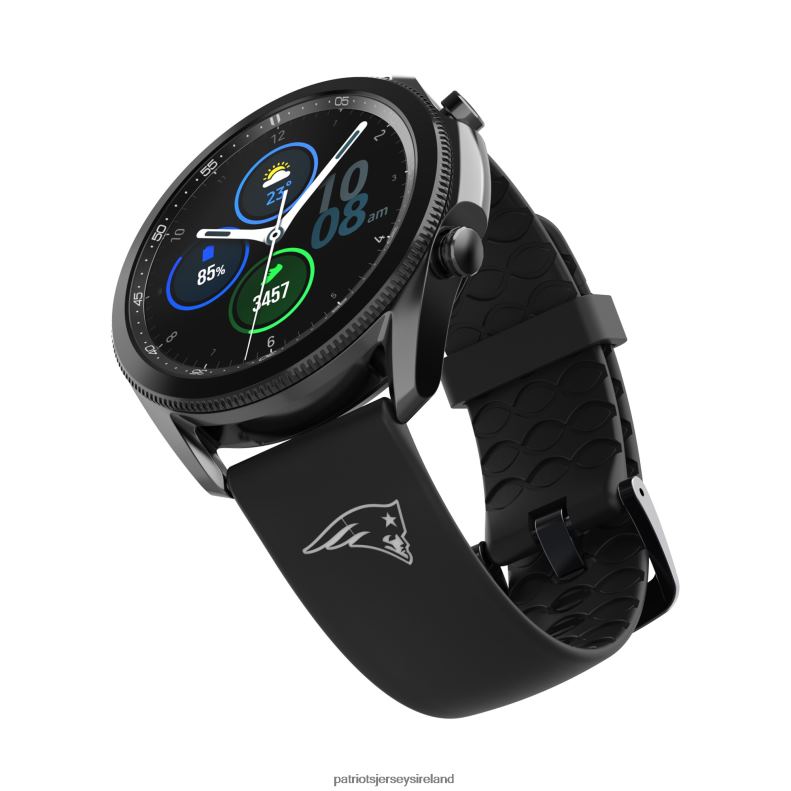 Patriots Jersey Men Groove Life Black Samsung 22mm Long Watch Band 8226D41 Accessories