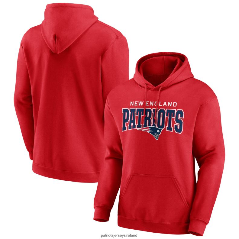 Patriots Jersey Men Fanatics Branded Red Continued Dynasty Pullover Hoodie 8226D479 Clothing