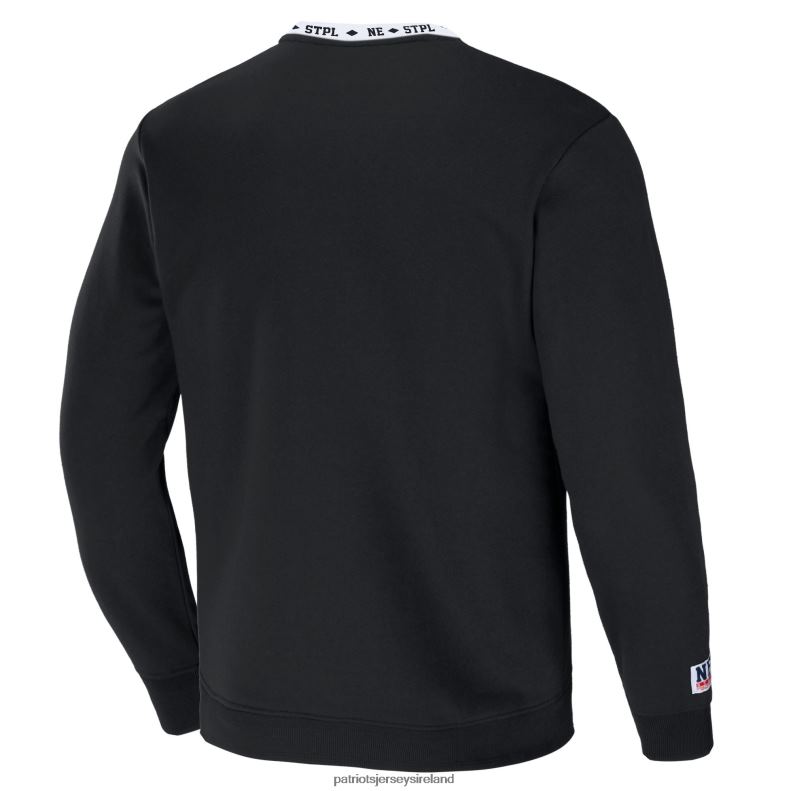 Patriots Jersey Men NFL x Staple Black Globe Crewneck Pullover 8226D751 Clothing