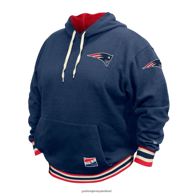 Patriots Jersey Men New Era Navy Big & Tall NFL Pullover Hoodie 8226D588 Clothing