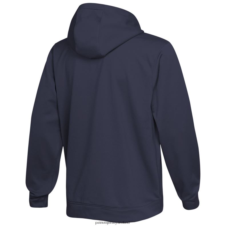 Patriots Jersey Men New Era Navy Combine Authentic Split Defense Pullover Hoodie 8226D552 Clothing