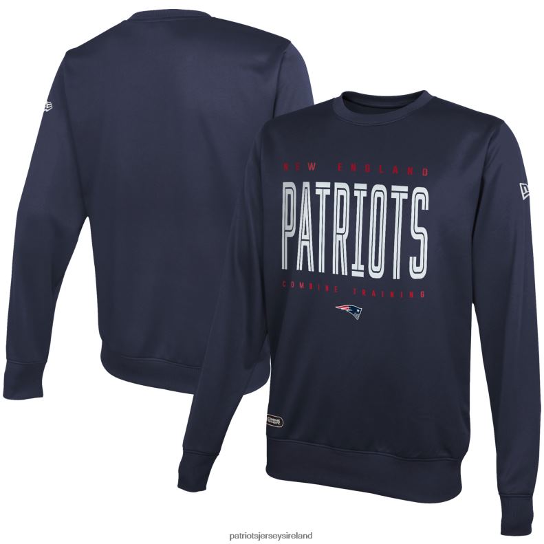 Patriots Jersey Men New Era Navy Combine Authentic Top Pick Pullover Sweatshirt 8226D616 Clothing