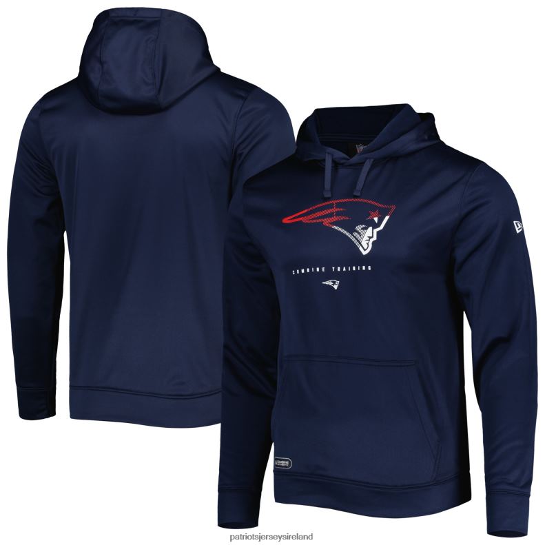 Patriots Jersey Men New Era Navy Combine Authentic Watson Pullover Hoodie 8226D503 Clothing