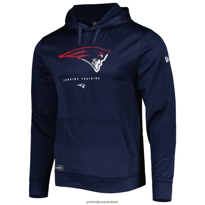 Patriots Jersey Men New Era Navy Combine Authentic Watson Pullover Hoodie 8226D503 Clothing