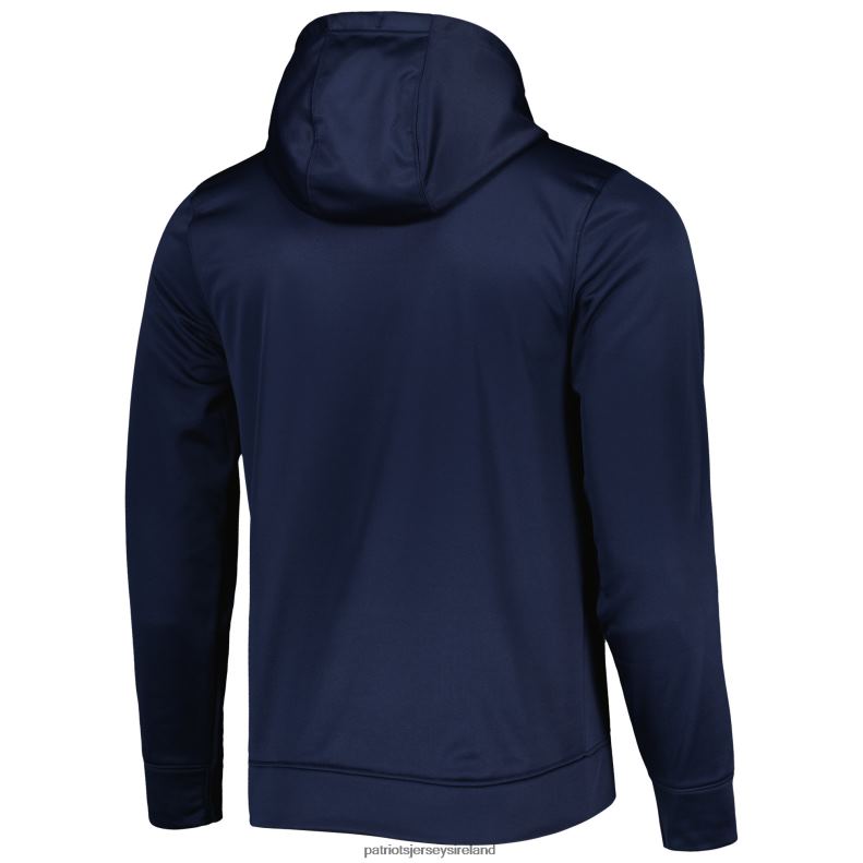 Patriots Jersey Men New Era Navy Combine Authentic Watson Pullover Hoodie 8226D503 Clothing