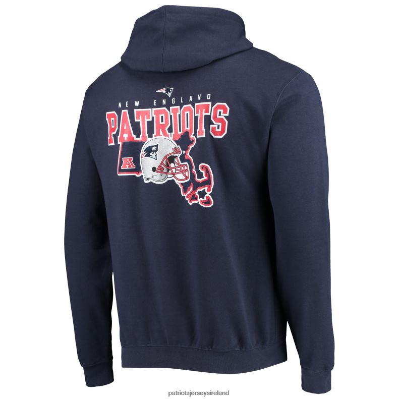 Patriots Jersey Men New Era Navy Local Pack Pullover Hoodie 8226D659 Clothing