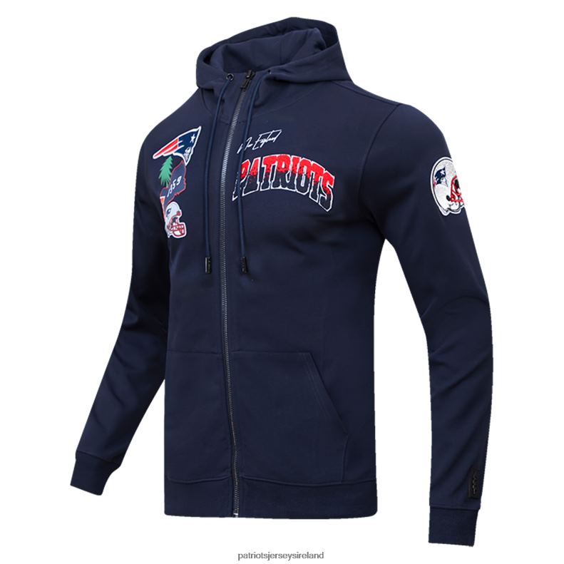 Patriots Jersey Men Pro Standard Navy Hometown Full-Zip Hoodie 8226D619 Clothing