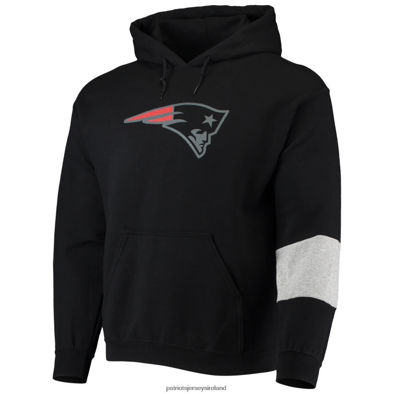 Patriots Jersey Men Refried Apparel Black Sustainable Pullover Hoodie 8226D792 Clothing