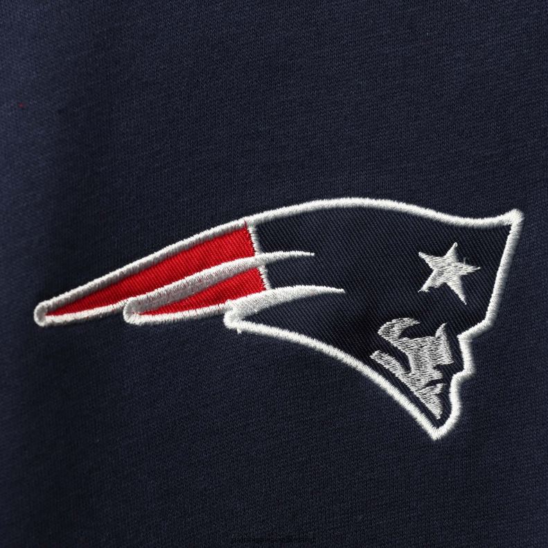 Patriots Jersey Men Starter Navy/Red Logo Extreme Full-Zip Hoodie 8226D690 Clothing