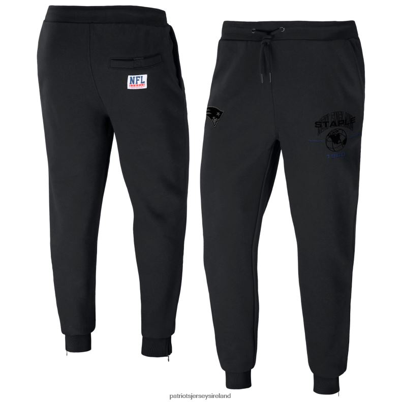 Patriots Jersey Men NFL x Staple Black Globe Fleece Pants 8226D1249 Clothing