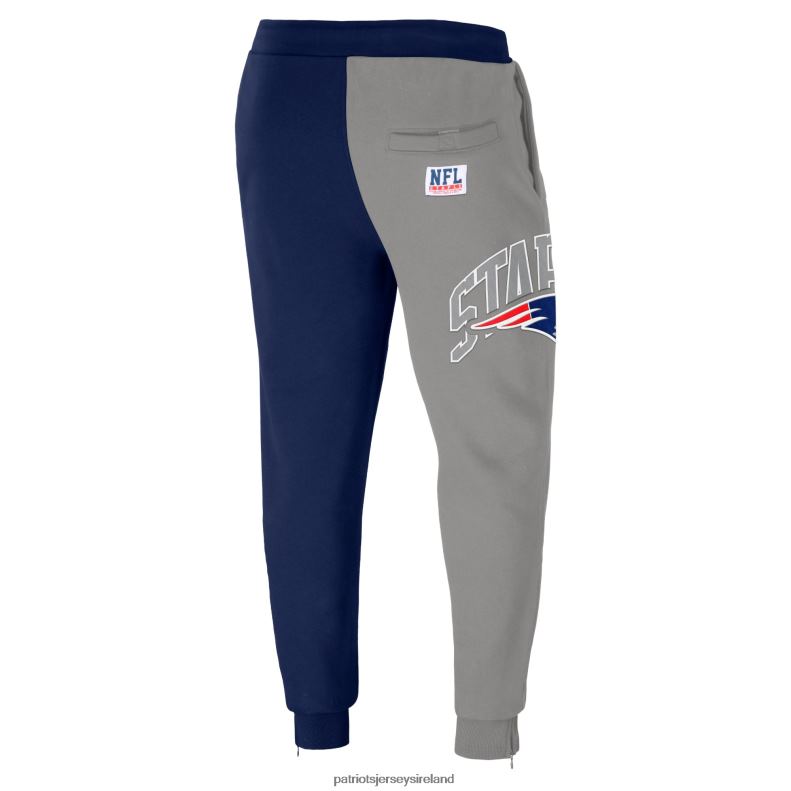 Patriots Jersey Men NFL x Staple Navy Split Logo Fleece Pants 8226D1261 Clothing