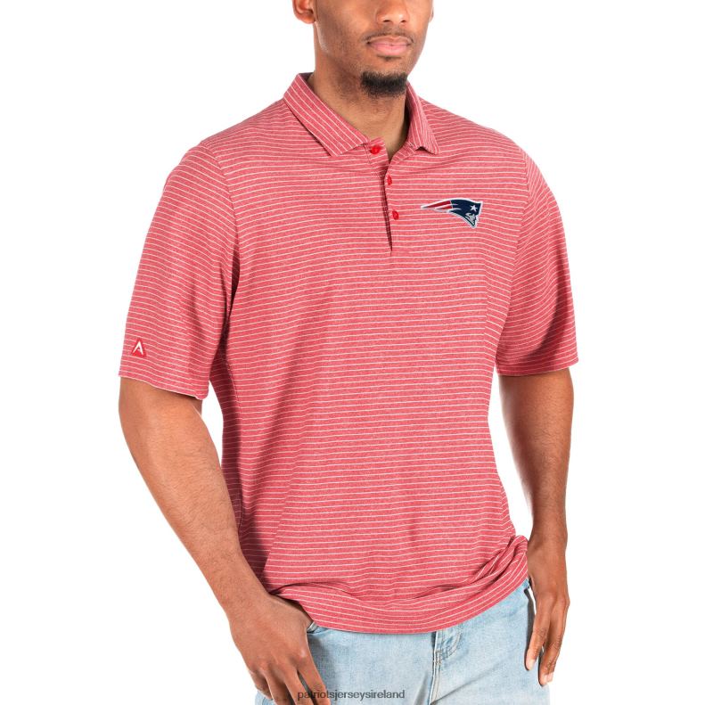 Patriots Jersey Men Antigua Heathered Red Big & Tall Esteem Polo 8226D1403 Clothing