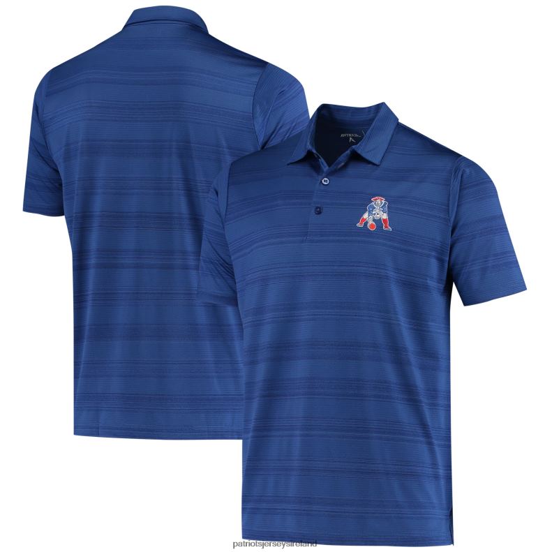 Patriots Jersey Men Antigua Royal Throwback Compass Polo 8226D1463 Clothing