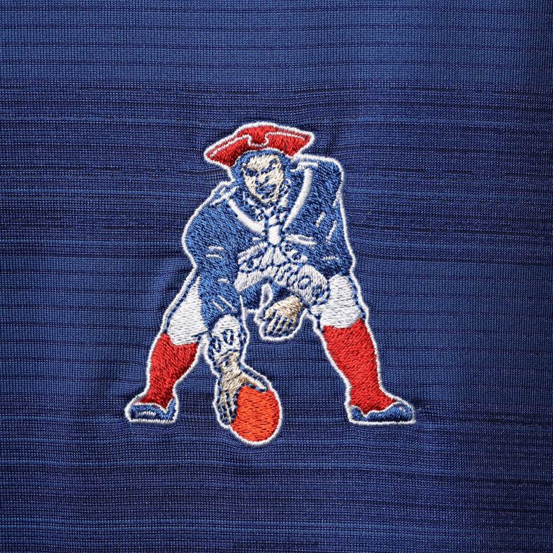 Patriots Jersey Men Antigua Royal Throwback Compass Polo 8226D1463 Clothing
