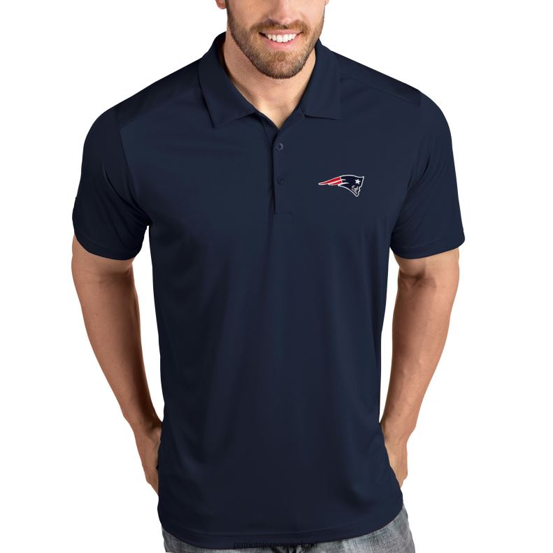 Patriots Jersey Men Antigua Tribute Polo - Navy 8226D1332 Clothing