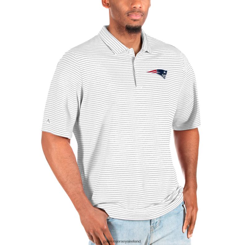 Patriots Jersey Men Antigua White Big & Tall Esteem Polo 8226D1502 Clothing