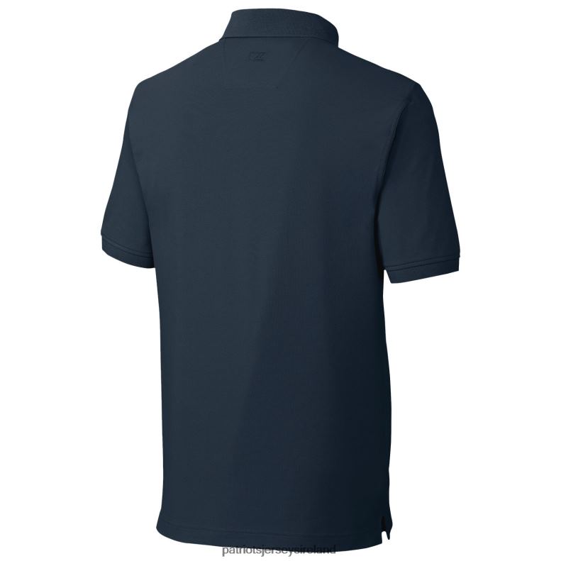 Patriots Jersey Men Cutter & Buck Navy Advantage Tri-Blend Pique Polo 8226D1382 Clothing