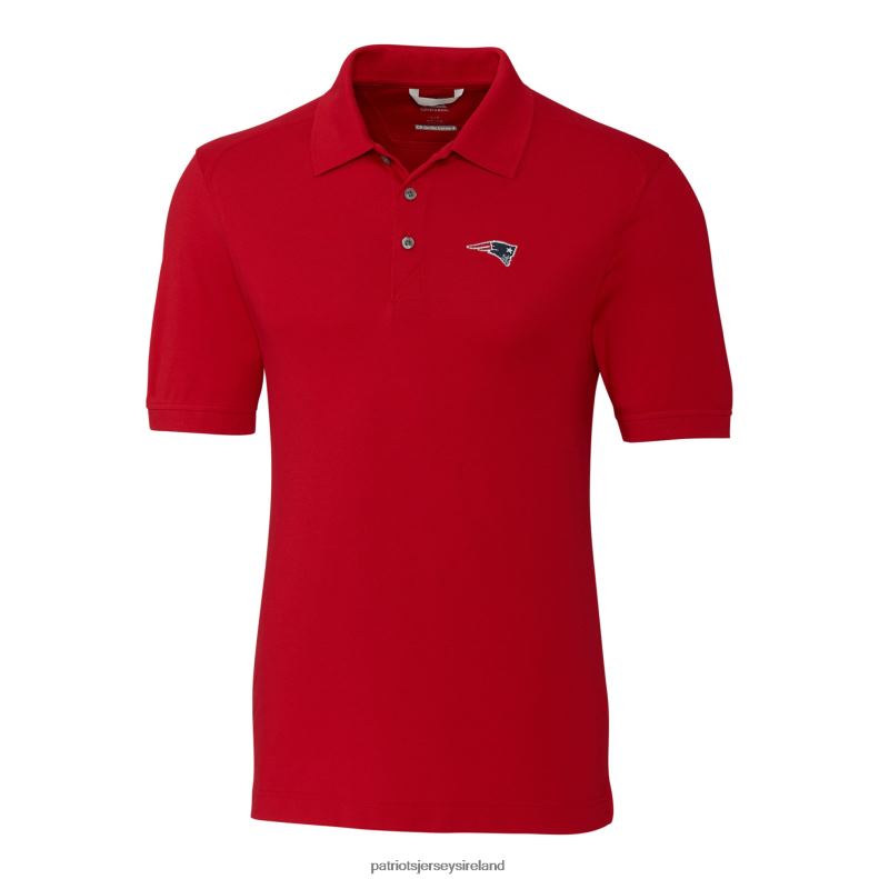 Patriots Jersey Men Cutter & Buck Red Big & Tall Advantage Polo 8226D1442 Clothing