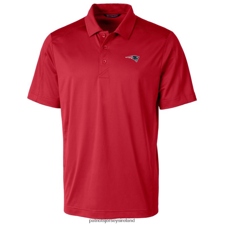 Patriots Jersey Men Cutter & Buck Red Prospect Textured Stretch Polo 8226D1375 Clothing