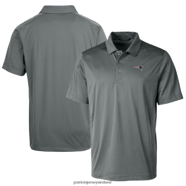 Patriots Jersey Men Cutter & Buck Steel Prospect Textured Stretch Polo 8226D1333 Clothing