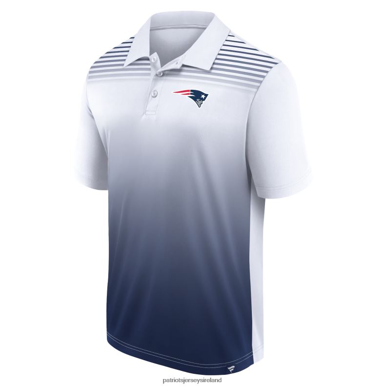 Patriots Jersey Men Fanatics Branded White/Navy Sandlot Game Polo 8226D1269 Clothing