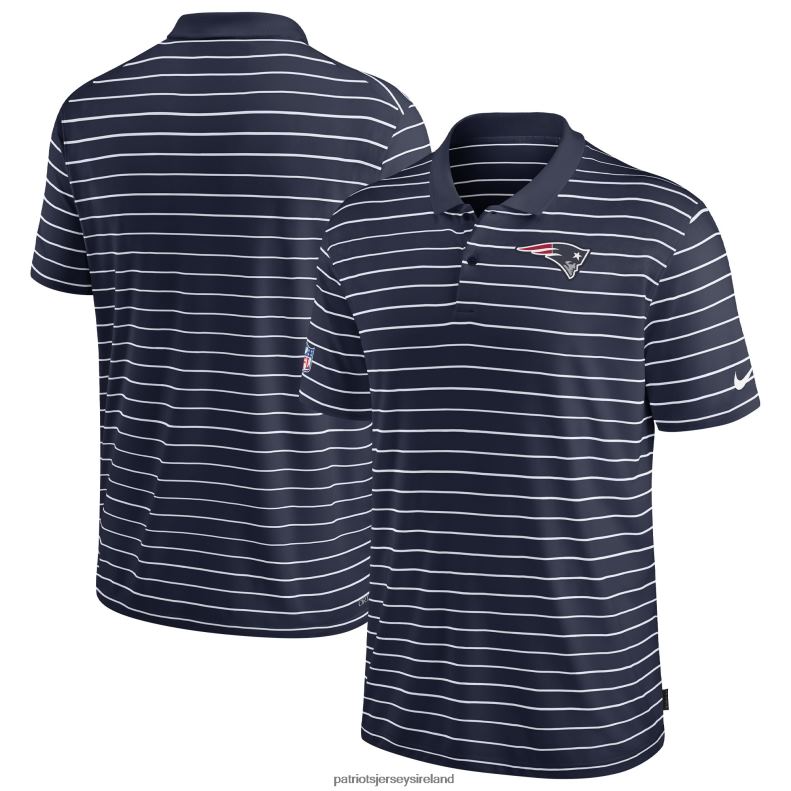 Patriots Jersey Men Nike Navy Sideline Lock Up Victory Performance Polo 8226D1277 Clothing