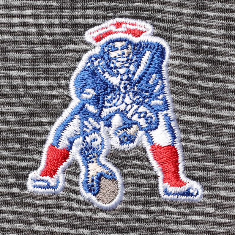 Patriots Jersey Men Vineyard Vines Charcoal Throwback Destin Polo 8226D1499 Clothing