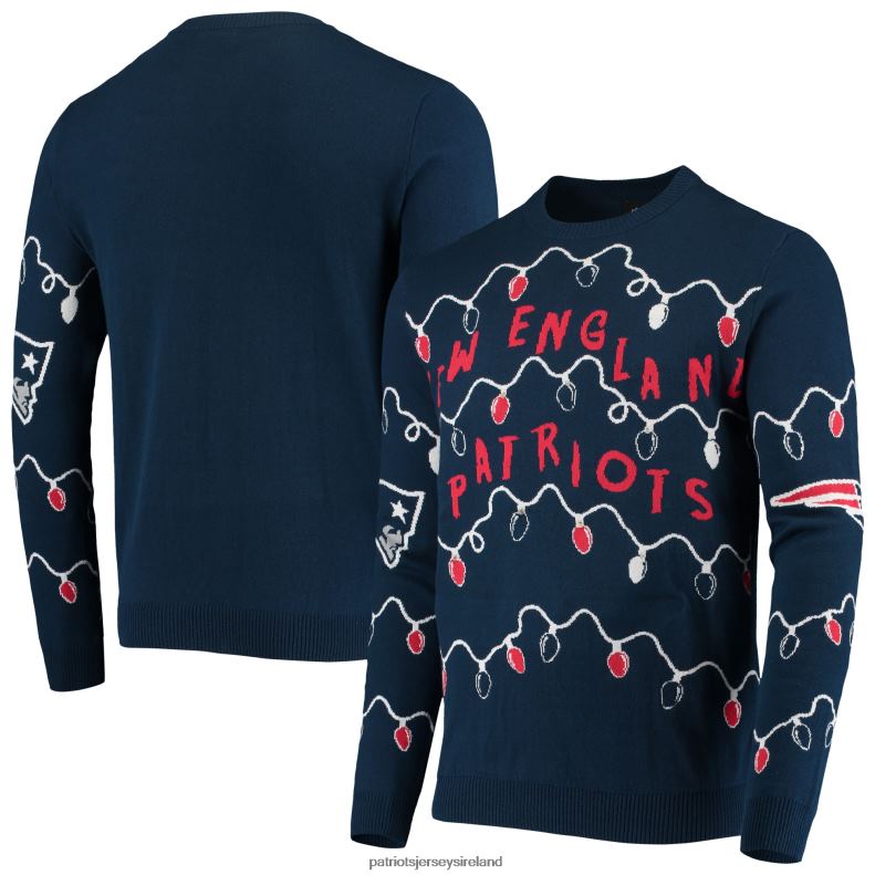 Patriots Jersey Men FOCO Navy Light-Up Ugly Sweater 8226D1654 Clothing