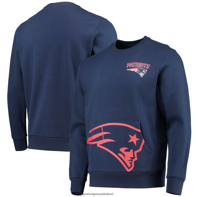 Patriots Jersey Men FOCO Navy Pocket Pullover Sweater 8226D1647 Clothing