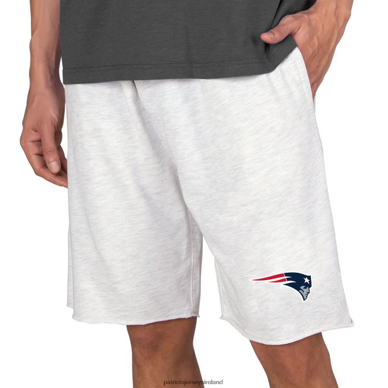 Patriots Jersey Men Concepts Sport Oatmeal Mainstream Terry Shorts 8226D1736 Clothing