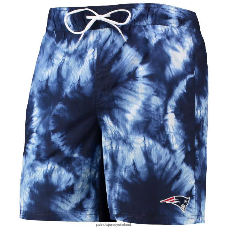 Patriots Jersey Men G-III Sports by Carl Banks Navy Splash Volley Swim Shorts 8226D1737 Clothing