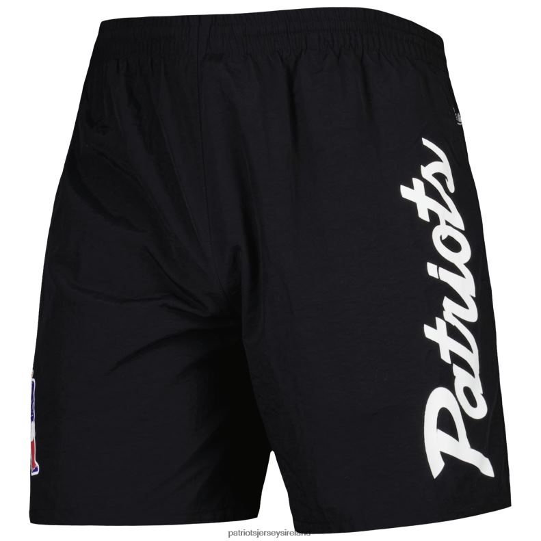 Patriots Jersey Men Mitchell & Ness Black Team Essentials Nylon Shorts 8226D1742 Clothing