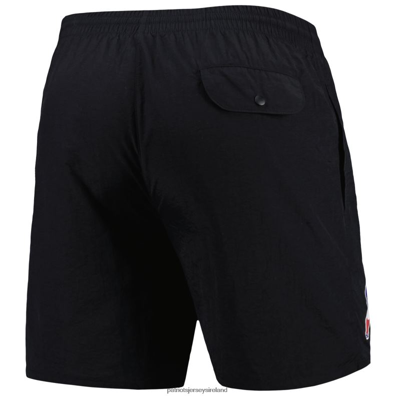 Patriots Jersey Men Mitchell & Ness Black Team Essentials Nylon Shorts 8226D1742 Clothing
