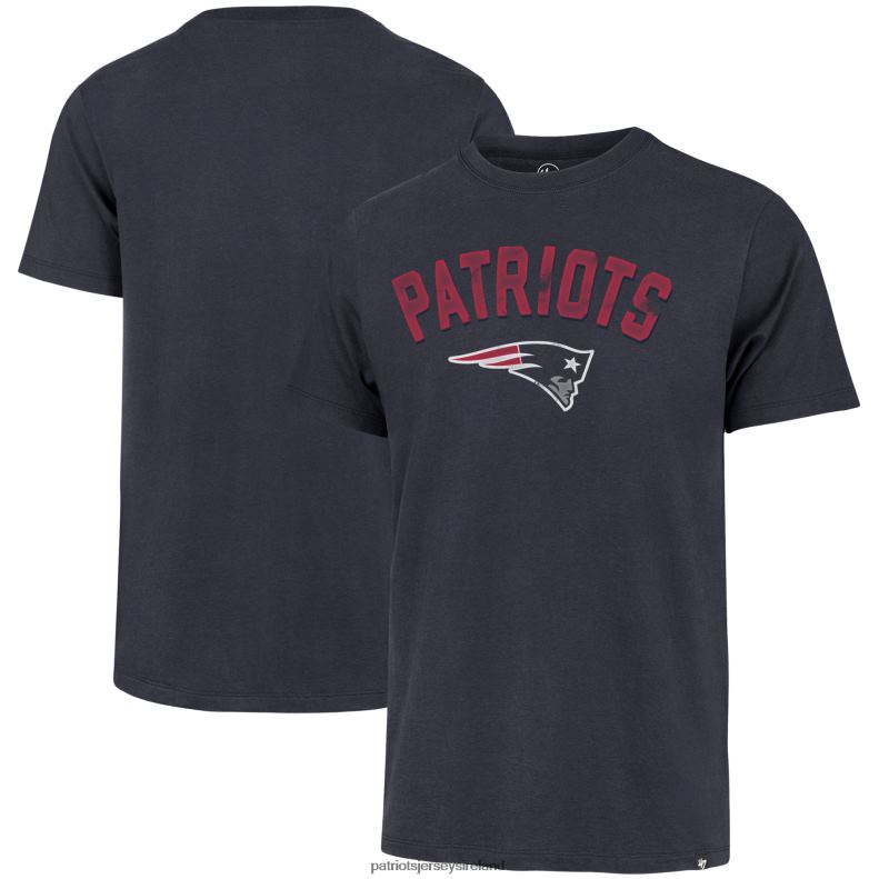 Patriots Jersey Men 47 Navy All Arch Franklin T-Shirt 8226D1847 Clothing