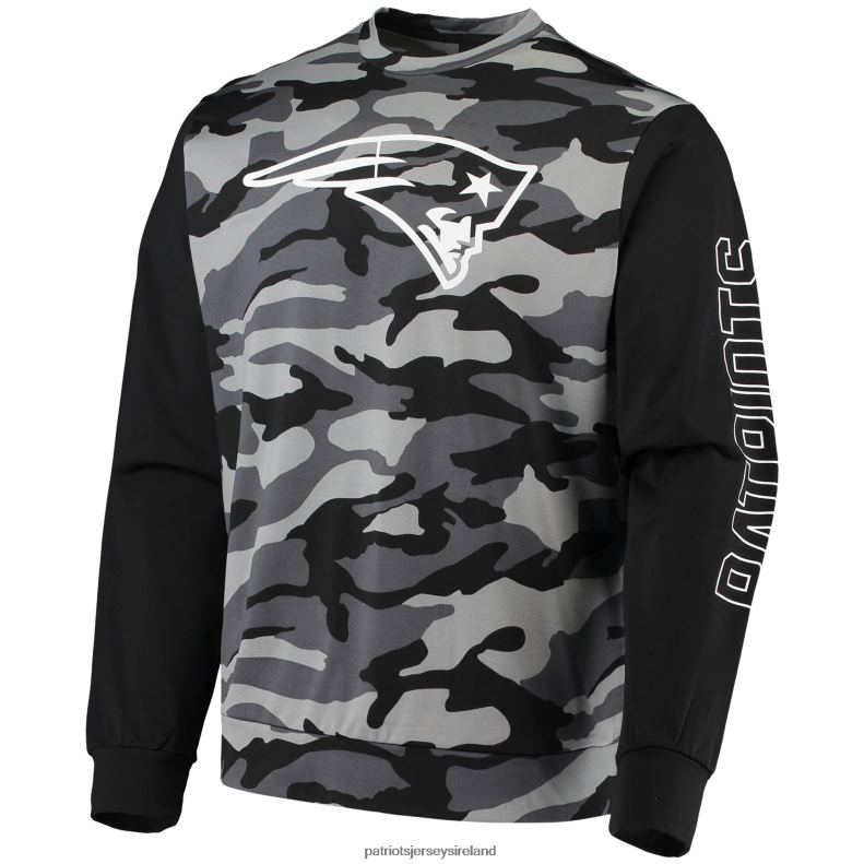 Patriots Jersey Men FOCO Black Camo Long Sleeve T-Shirt 8226D2041 Clothing