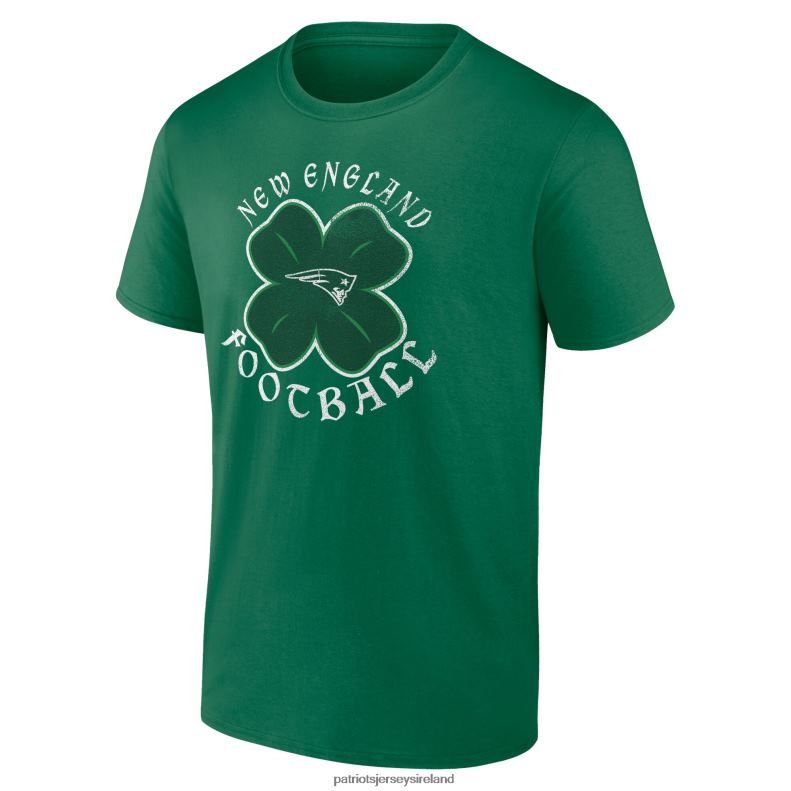 Patriots Jersey Men Fanatics Branded Kelly Green Celtic Clover T-Shirt 8226D2004 Clothing
