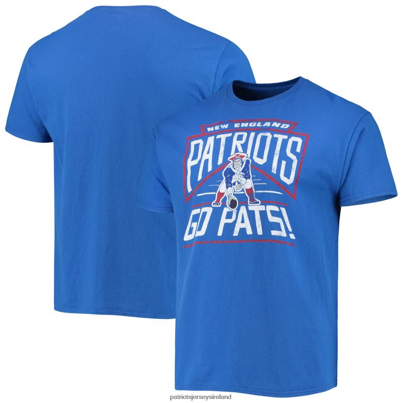 Patriots Jersey Men Junk Food Royal Local T-Shirt 8226D2078 Clothing